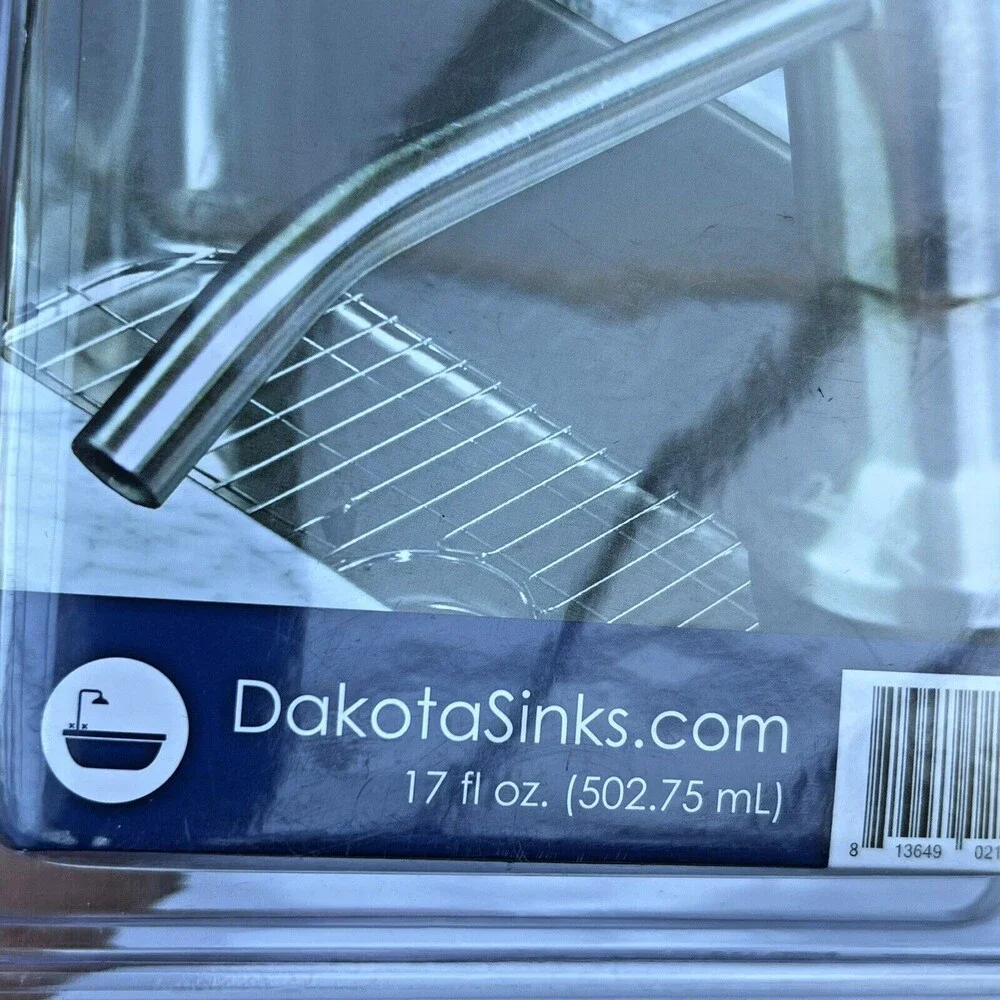 NEW Dakota DSA-SDSS Kitchen Sink Soap Dispenser Stainless Steel Finish 17 oz